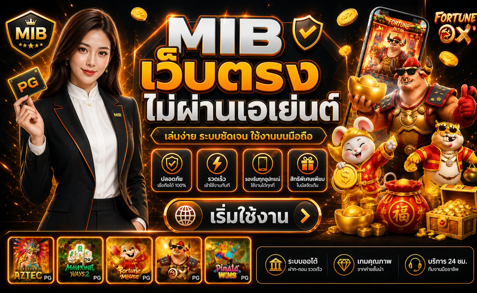 MIB เว็บตรง | ทางเข้า สล็อตวอเลทและคู่มือใช้งาน